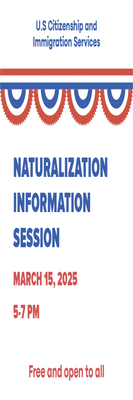 Custom Outdoor Yard Signs Multiple Sizes Naturalization Information Session