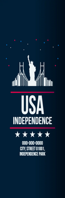 Custom Outdoor Yard Signs Multiple Sizes USA Independence