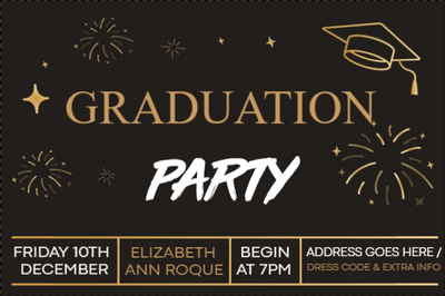 Custom Outdoor Yard Signs Multiple Sizes Graduation Party