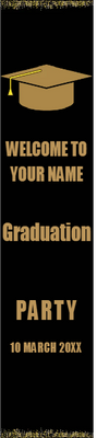 Custom Outdoor Yard Signs Multiple Sizes Graduation Party