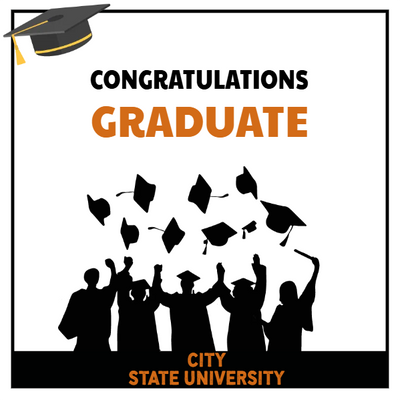 Custom Outdoor Yard Signs Multiple Sizes Graduate