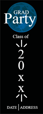 Custom Outdoor Yard Signs Multiple Sizes Grad Party