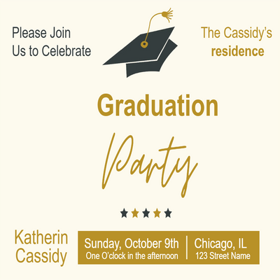 Custom Outdoor Yard Signs Multiple Sizes Graduation Party