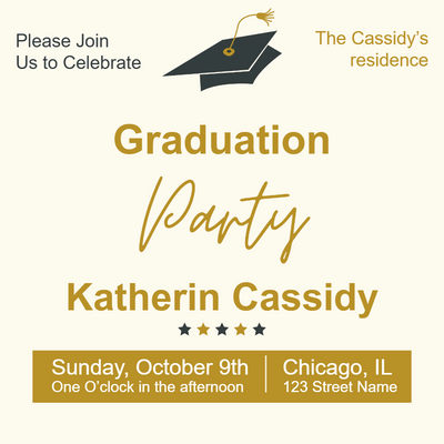Custom Outdoor Yard Signs Multiple Sizes Graduation Party