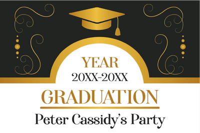 Custom Outdoor Yard Signs Multiple Sizes Year 20XX