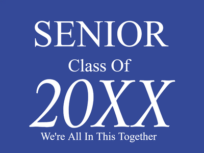 Custom Outdoor Yard Signs Multiple Sizes Senior Class