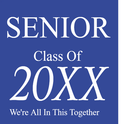 Custom Outdoor Yard Signs Multiple Sizes Senior Class