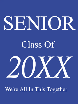 Custom Outdoor Yard Signs Multiple Sizes Senior Class