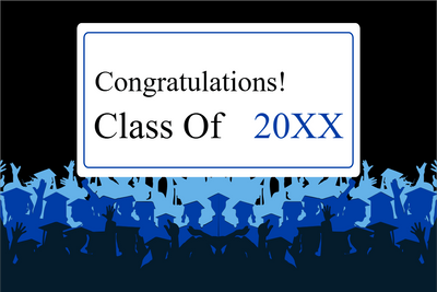 Custom Outdoor Yard Signs Multiple Sizes Class of 20XX