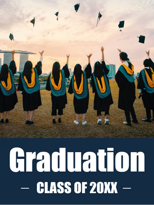 Custom Outdoor Yard Signs Multiple Sizes Seven Graduates