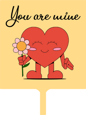 Custom Hand Fans Multiple Sizes You Are Mine