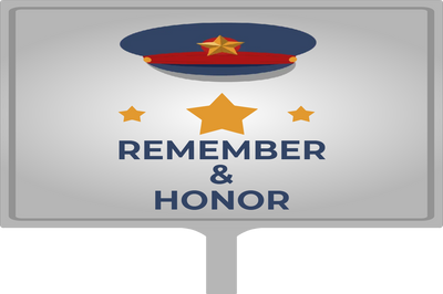 Custom Hand Fans Multiple Sizes Remember & Honor