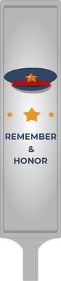 Custom Hand Fans Multiple Sizes Remember & Honor