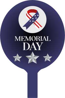 Custom Hand Fans Multiple Sizes Memorial Day Freedom