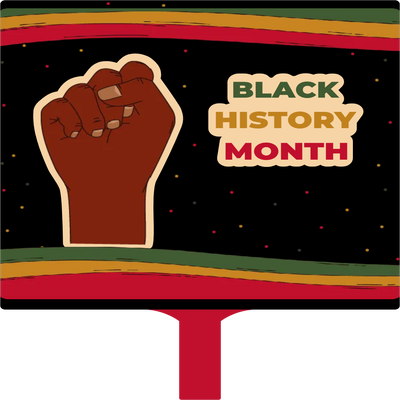 Custom Hand Fans Multiple Sizes Black History Month