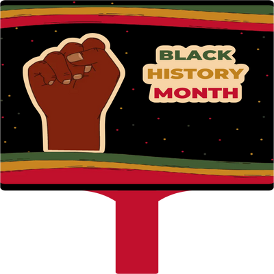 Custom Hand Fans Multiple Sizes Black History Month
