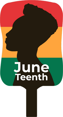 Custom Hand Fans Multiple Sizes Juneteenth