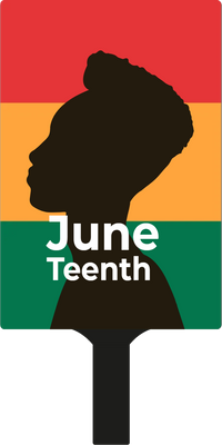 Custom Hand Fans Multiple Sizes Juneteenth