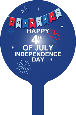 Custom Hand Fans Multiple Sizes Fourth of July