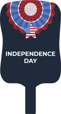 Custom Hand Fans Multiple Sizes Independence Day