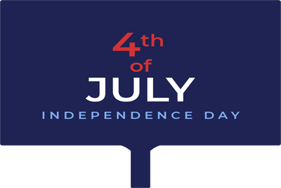 Custom Hand Fans Multiple Sizes Freedom Day