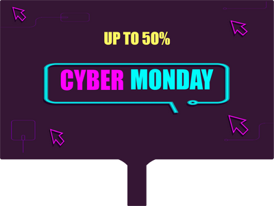 Custom Hand Fans Multiple Sizes Cyber Monday Promo