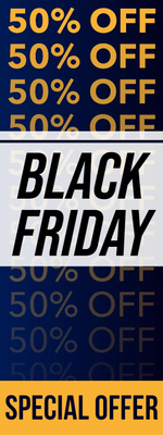 Custom Outdoor Yard Signs Multiple Sizes Black Friday Offer