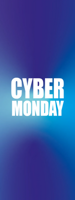 Custom Outdoor Yard Signs Multiple Sizes Cyber Ombre Monday