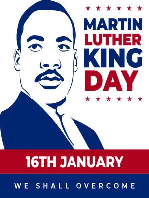 Custom Outdoor Yard Signs Multiple Sizes Martin Luther King Day