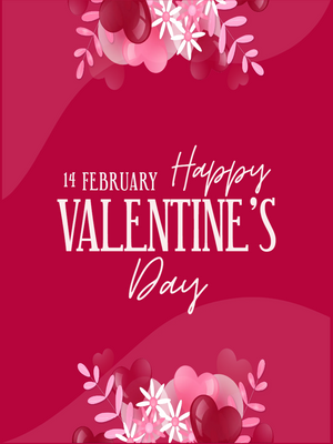 Custom Outdoor Yard Signs Multiple Sizes Happy Valentines Day