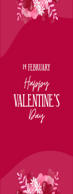 Custom Outdoor Yard Signs Multiple Sizes Happy Valentines Day
