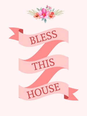 Custom Outdoor Yard Signs Multiple Sizes Bless This House