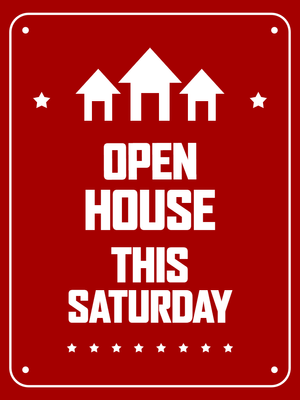 Custom Outdoor Yard Signs Multiple Sizes Welcome Open House