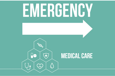 Custom Outdoor Yard Signs Multiple Sizes Emergency Medical Care