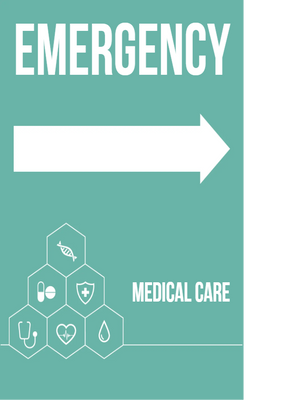 Custom Outdoor Yard Signs Multiple Sizes Emergency Medical Care
