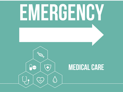 Custom Outdoor Yard Signs Multiple Sizes Emergency Medical Care
