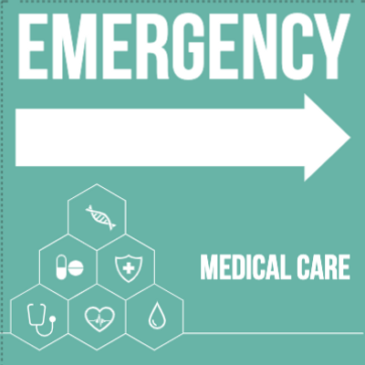 Custom Outdoor Yard Signs Multiple Sizes Emergency Medical Care