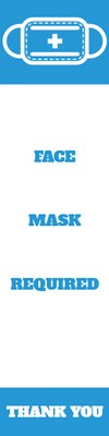 Custom Outdoor Yard Signs Multiple Sizes Face Mask