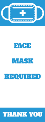 Custom Outdoor Yard Signs Multiple Sizes Face Mask
