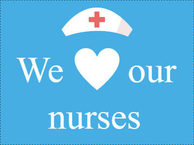 Custom Outdoor Yard Signs Multiple Sizes  We Love Our Nurses