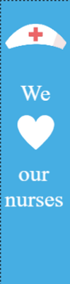 Custom Outdoor Yard Signs Multiple Sizes  We Love Our Nurses
