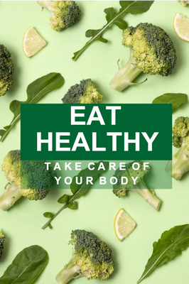 Custom Outdoor Yard Signs Multiple Sizes Eat Healthy