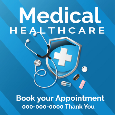 Custom Outdoor Yard Signs Multiple Sizes  Medical Health Care