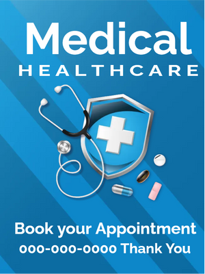 Custom Outdoor Yard Signs Multiple Sizes  Medical Health Care