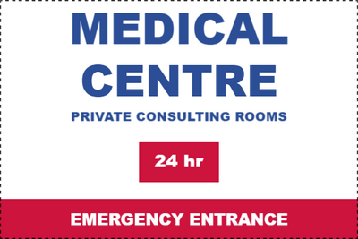 Custom Outdoor Yard Signs Multiple Sizes Medical Centre