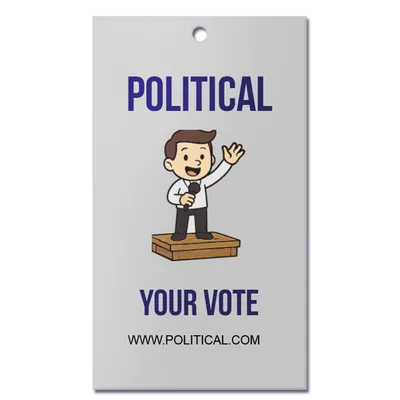Custom Hang Tags Multiple Sizes Vote Now