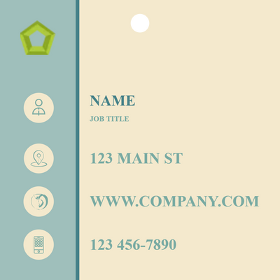 Custom Hang Tags Multiple Sizes Name 123 Main