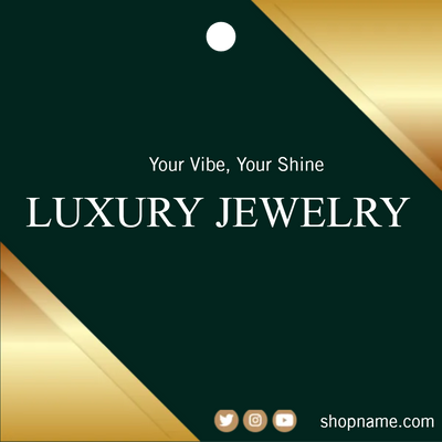 Custom Hang Tags Multiple Sizes Luxury Jewelry