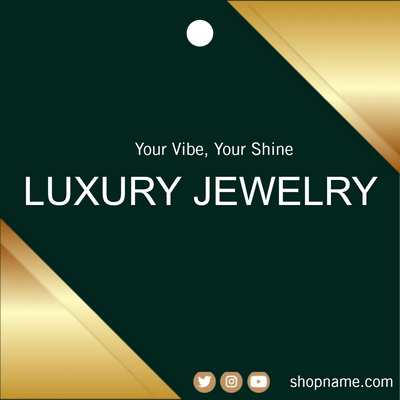 Custom Hang Tags Multiple Sizes Luxury Jewelry