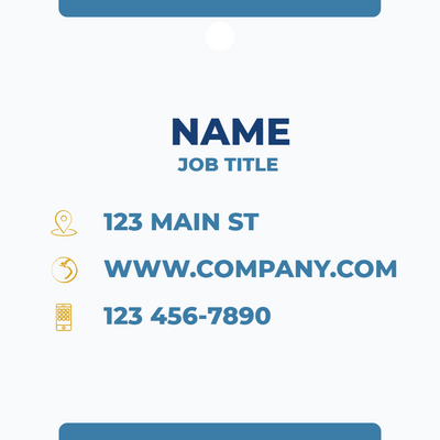 Custom Hang Tags Multiple Sizes Job Title